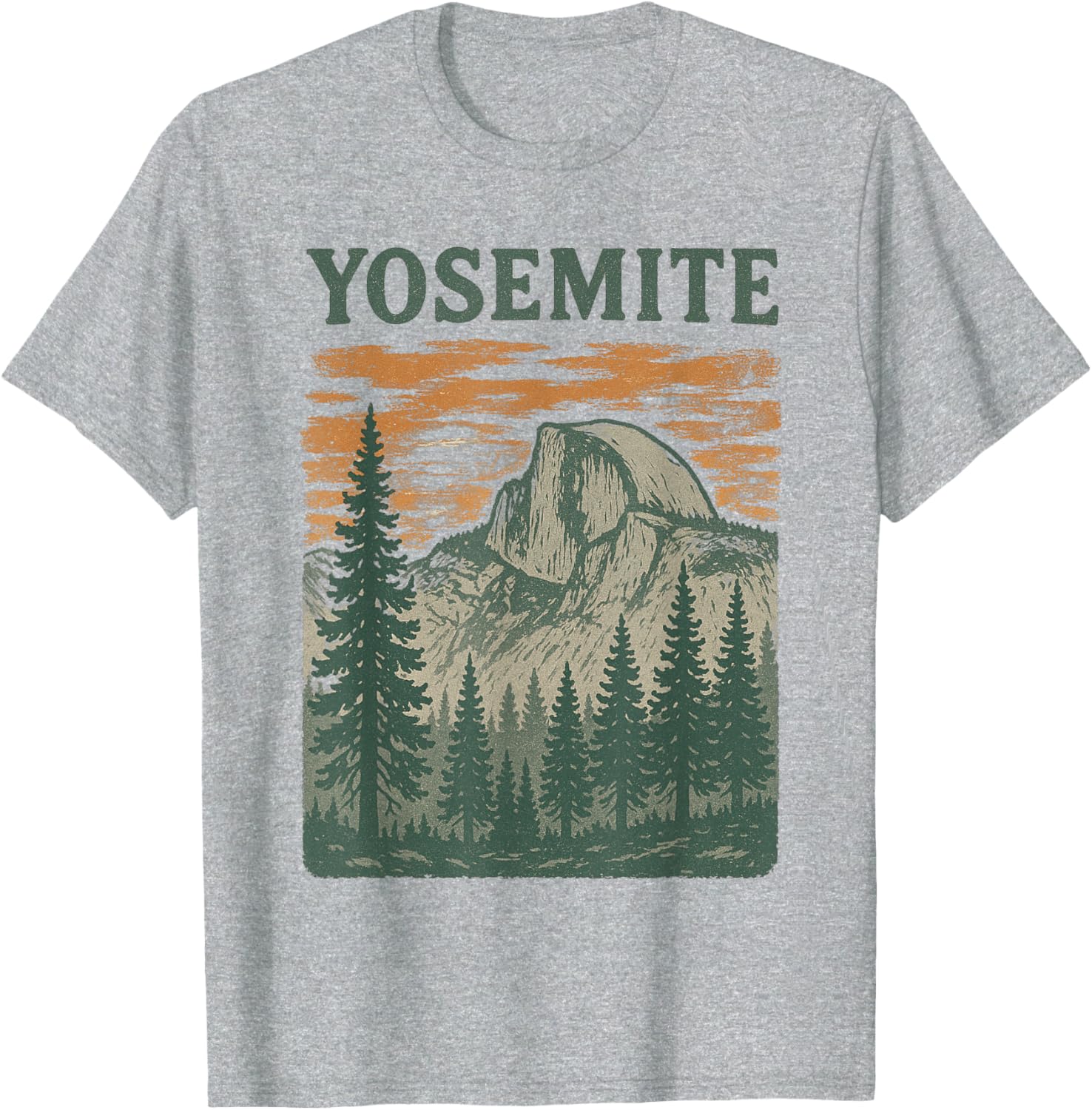 Yosemite National Park Vintage Camping T-Shirt for Nature Lovers - 3