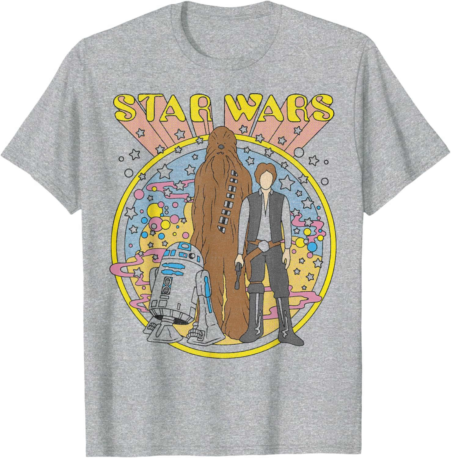 Star Wars Vintage Psych Rebels T-Shirt for Disney Fans and Collectors - 7