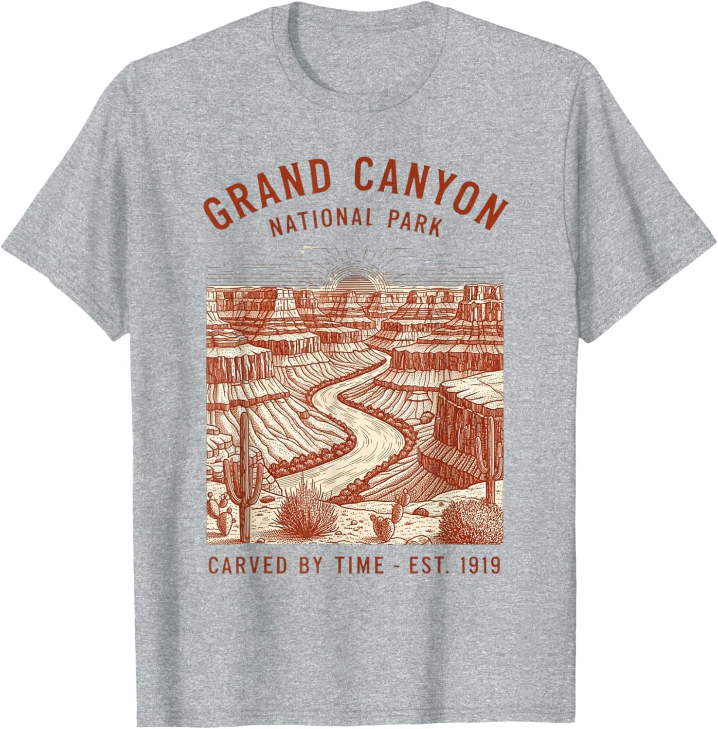 Vintage Grand Canyon National Park Adventure T-Shirt for Nature Lovers - 6