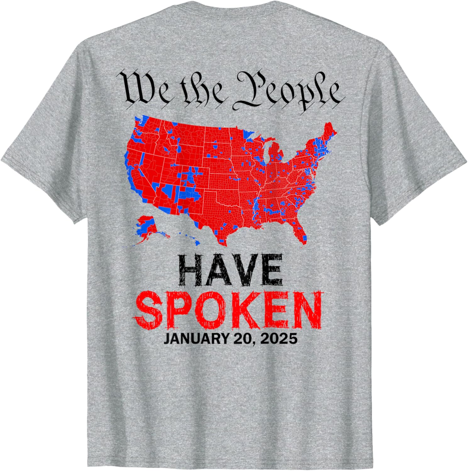 We The People Have Spoken January 20 2025 Graphic T-Shirt for All Users - 7